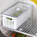 Kit 3 Organizadores de Geladeira com Cesto 6,8L + 3,8L + 2,8L — Plastutti