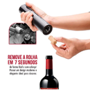 Saca-Rolha Elétrico Recarregável Automático Kit 4 Peças USB