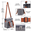 Bolsa Térmica com Alça de Mão e Lateral — Isolamento Térmico Eficiente