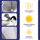 Filtro de Café 103 Inox — Coador Grande Sem Papel Mazzal
